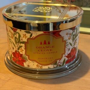 HomeWorx Orange Clove Scented Candle